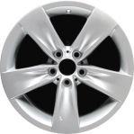 ALY71205 BMW 525i, 528i, 535i, 550i Wheel/Rim Silver #36116777349