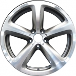 ALY71217U30 BMW 650i Wheel/Rim Grey Machined #36116777354
