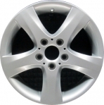 ALY71247 BMW 128i, 135i Wheel/Rim Silver Painted #36116775622