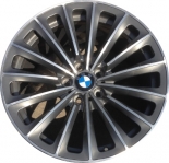 ALY71336 BMW 535i GT, 550i GT, 740i, 750i, 760i Wheel/Rim Machined #36116775393