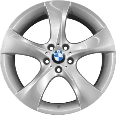 BMW 535i GT 2010-2017, 550i GT 2010-2017, 740i 2011-2015, 750i 2009-2015, 760i 2010-2015, ActiveHybrid 7 2011-2015 powder coat silver 21x8.5 aluminum wheels or rims. Hollander part number, OEM part number 36116787604.