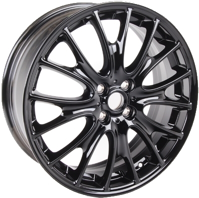 Mini Clubman 2008-2014, Cooper (Convertible) 2007-2015, Cooper (Coupe) 2011-2015, Cooper (Hardtop) 2007-2013 powder coat black 18x7 aluminum wheels or rims. Hollander part number 71349U46, OEM part number 36106850209, 36116785304.