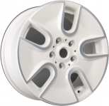 ALY71489U50 Mini Countryman, Paceman Wheel/Rim White #36109804372