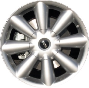Mini Countryman 2011-2017, Paceman 2013-2016 multiple finish options 18x7.5 aluminum wheels or rims. Hollander part number 71490U, OEM part number 36109803724, 36109804374, 36109804375.