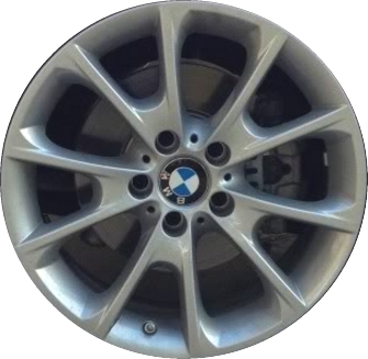 BMW 320i 2012-2018, 328i 2012-2018, 330e 2016-2018, 330i 2017-2019, 335i 2012-2016, 340i 2016-2018, 428i 2014-2016, 430i 2017-2020, 435i 2014-2016, 440i 2017-2020, ActiveHybrid 3 2013-2015 powder coat silver or charcoal 18x8 aluminum wheels or rims. Hollander part number 71541U/86268, OEM part number 36116796250, 36116874819.