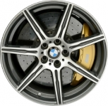 ALY86029 BMW M5, M6 Wheel/Rim Charcoal Machined #36112284873