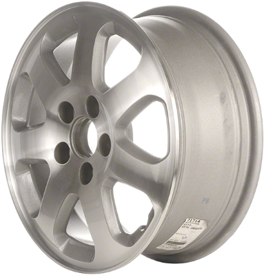 Acura CL 2001-2002 grey 16x6.5 aluminum wheels or rims. Hollander part number ALY71714, OEM part number 42700S3MA02.
