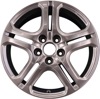 Acura RL 2005-2011 powder coat medium grey 18x8 aluminum wheels or rims. Hollander part number ALY71747.LS25HH, OEM part number 08W18SJA200A, 08W18SJA200B, 08W18SJA203A, 08W18SJA203B.