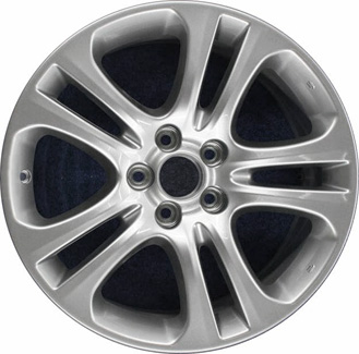 Acura RDX 2007-2012 powder coat silver 19x8 aluminum wheels or rims. Hollander part number ALY71758U20, OEM part number 08W19STK200A, 08W19STK201A.