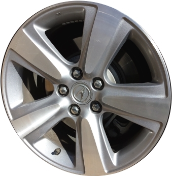 Acura MDX 2010-2013 grey machined 18x8 aluminum wheels or rims. Hollander part number ALY71793HH, OEM part number 42700STXA32.