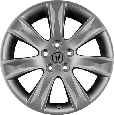 Acura MDX 2010-2013 powder coat medium grey 19x8.5 aluminum wheels or rims. Hollander part number ALY71794.LC25, OEM part number 42700STXA52.