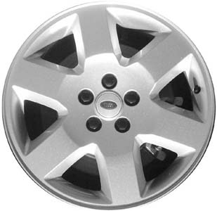 Land Rover LR3-2005-2009, Range Rover Sport 2006-2009 powder coat silver 19x8 aluminum wheels or rims. Hollander part number 72191, OEM part number RRC002900MNH.