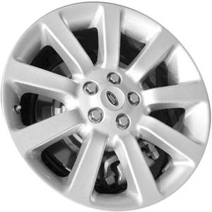 Land Rover Range Rover 2006-2009 powder coat silver 20x8.5 aluminum wheels or rims. Hollander part number ALY72197, OEM part number RRC502690MNH.