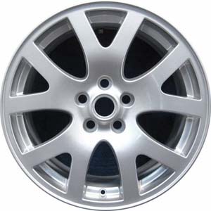 Land Rover Range Rover Sport 2006-2013 powder coat silver 19x9 aluminum wheels or rims. Hollander part number ALY72204, OEM part number LR017276.