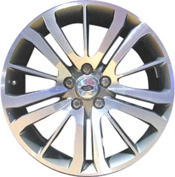 Land Rover Range Rover Sport 2009-2013 grey machined 20x9.5 aluminum wheels or rims. Hollander part number ALY72208U35, OEM part number LR008549.