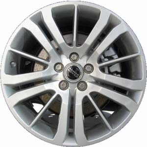 Land Rover Range Rover Sport 2009-2013 powder coat silver 20x9.5 aluminum wheels or rims. Hollander part number ALY72208U20, OEM part number LR027544.