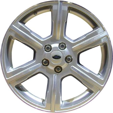 Land Rover Range Rover 2010-2012 silver machined 20x8.5 aluminum wheels or rims. Hollander part number ALY72219U10, OEM part number VPLMW0061, LR912835, LR012835.