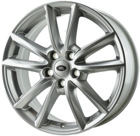 Land Rover Range Rover 2013-2022, Range Rover Sport 2014-2022 powder coat silver 19x7.5 aluminum wheels or rims. Hollander part number 72251U20/72269, OEM part number LR037742.