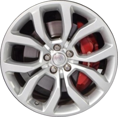 Land Rover Range Rover 2017-2022, Range Rover Sport 2014-2017 powder coat silver or grey 21x9.5 aluminum wheels or rims. Hollander part number 72253U, OEM part number LR044840, LR086349.