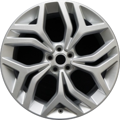 Land Rover Range Rover Velar 2018-2021 powder coat silver or charcoal machined 21x8.5 aluminum wheels or rims. Hollander part number ALY72304U/72305, OEM part number LR093815, LR093827.