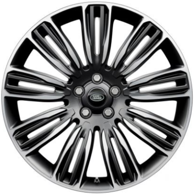 Land Rover Range Rover 2018-2022, Range Rover Sport 2018-2022 multiple finish options 22x9.5 aluminum wheels or rims. Hollander part number 72328U/72331, OEM part number LR099146, LR099147.