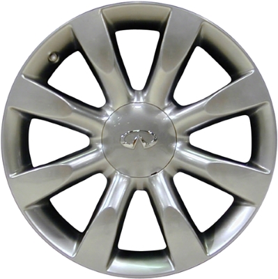 Infiniti FX35 2003-2008, FX45 2003-2008 powder coat hyper gunmetal 20x8 aluminum wheels or rims. Hollander part number 73678U78, OEM part number 40300CG725, D0300CG84A.