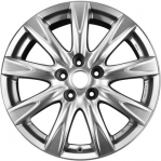 ALY73737 Infiniti G37 Wheel/Rim Front Hyper Silver #D03001NH4C