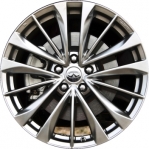 ALY73759 Infiniti G37, Q60 Wheel/Rim Hyper Silver #D0C001NL4B