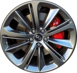 ALY73803 Infiniti Q60 Wheel/Rim Grey Painted #D0C005CA3B
