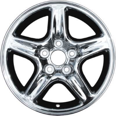 Lexus RX300 1999-2003 chrome 16x6.5 aluminum wheels or rims. Hollander part number ALY74152U85, OEM part number Not Yet Known.