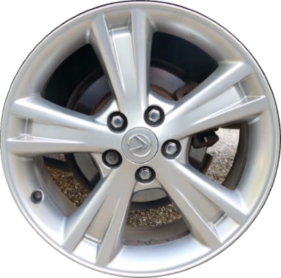 Lexus RX400H 2006-2009 powder coat smoked hyper 18x7 aluminum wheels or rims. Hollander part number ALY74180U78.HYPV6, OEM part number Not Yet Known.