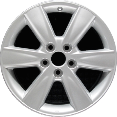 Lexus ES330 2004-2006 powder coat silver 17x7 aluminum wheels or rims. Hollander part number ALY74182U20, OEM part number 4261133420.