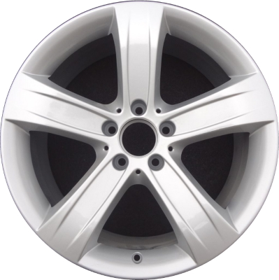 Mercedes-Benz CL550 2011-2014, E350 2011, S350 2012, S400 2011-2012, S450 2011, S550 2010-2013, S600 2010 powder coat silver 18x8.5 aluminum wheels or rims. Hollander part number 85121, OEM part number 2214015102.