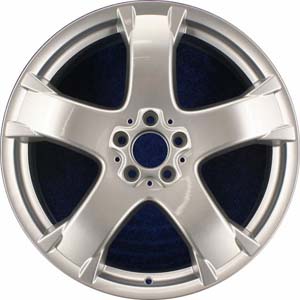 Mercedes-Benz GL350 2010-2012, GL450 2007-2012 powder coat silver 20x8.5 aluminum wheels or rims. Hollander part number 65450U20.HYPV6, OEM part number B66474210.