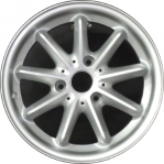 ALY85174 Smart ForTwo, Electric Wheel/Rim Silver Painted #4514011402