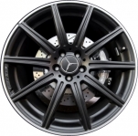 ALY85237U45 Mercedes-Benz E63 Wheel/Rim Black Painted #2124015102