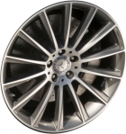 ALY85355 Mercedes-Benz S400, S550 Wheel/Rim Grey Machined #22240105007X21