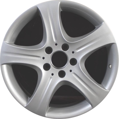Mercedes-Benz E250 2014-2016, E350 2014-2016 powder coat silver 17x8.5 aluminum wheels or rims. Hollander part number 85396, OEM part number 2124015902.