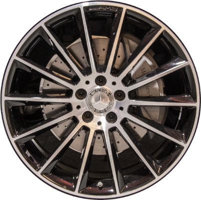 Mercedes-Benz E400 2017, E450 2020-2023 , E43-2017-2018, E53-2019-2023 grey or black machined 20x8 aluminum wheels or rims. Hollander part number 85545U/85614, OEM part number 21340139007X21, 21340139007X23.