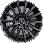 ALYMR068 Mercedes-Benz C300, C43 Wheel/Rim Black Painted #20540166007X71