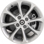 ALY85635 Smart ForTwo Wheel/Rim Silver Painted #4534014000