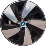 ALY86172/86173 BMW i3 Wheel/Rim Black Machined #36116856897
