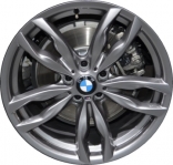 ALY86186 BMW 640i, 650i Wheel/Rim Grey Painted #36117845867