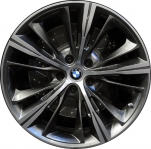 ALY86190 BMW 320i, 328i, 330e, 330i, 340i, 428i, 430i, 435i, 440i Rim Charcoal #36116872159