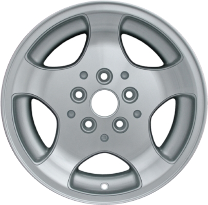 Jeep Grand Cherokee 1997-1998 grey machined 16x7 aluminum wheels or rims. Hollander part number ALY9014U15, OEM part number Not Yet Known.