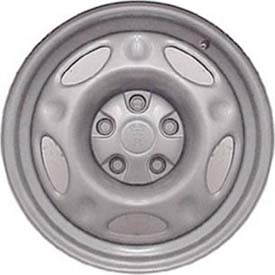 Jeep Liberty 2002-2004 powder coat silver 16x7 steel wheels or rims. Hollander part number STL9039, OEM part number Not Yet Known.