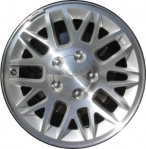 ALY9044 Jeep Grand Cherokee Wheel/Rim Silver Machined