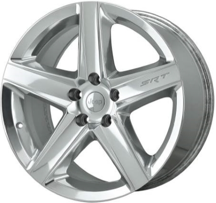 Jeep Grand Cherokee 2006-2010 polished 20x10 aluminum wheels or rims. Hollander part number ALY9063U80, OEM part number Not Yet Known.