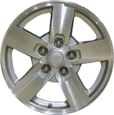 Jeep Commander 2006-2010 silver or charcoal machined 17x7.5 aluminum wheels or rims. Hollander part number ALY9097U, OEM part number Not Yet Known.