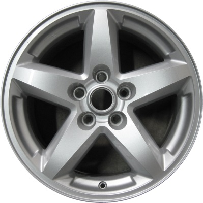 Jeep Liberty 2008-2012 powder coat silver or machined 17x7 aluminum wheels or rims. Hollander part number ALY9085U, OEM part number Not Yet Known.